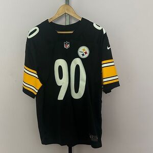 Tj Watt NFL Black On Field Dri-Fit Jersey (Official)